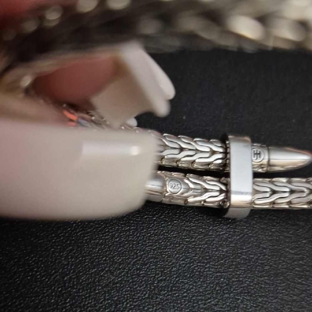***SOLD*** SOLD*** HOST PICK John Hardy Silver Spear Bangle Bracelet - Picture 4 of 4
